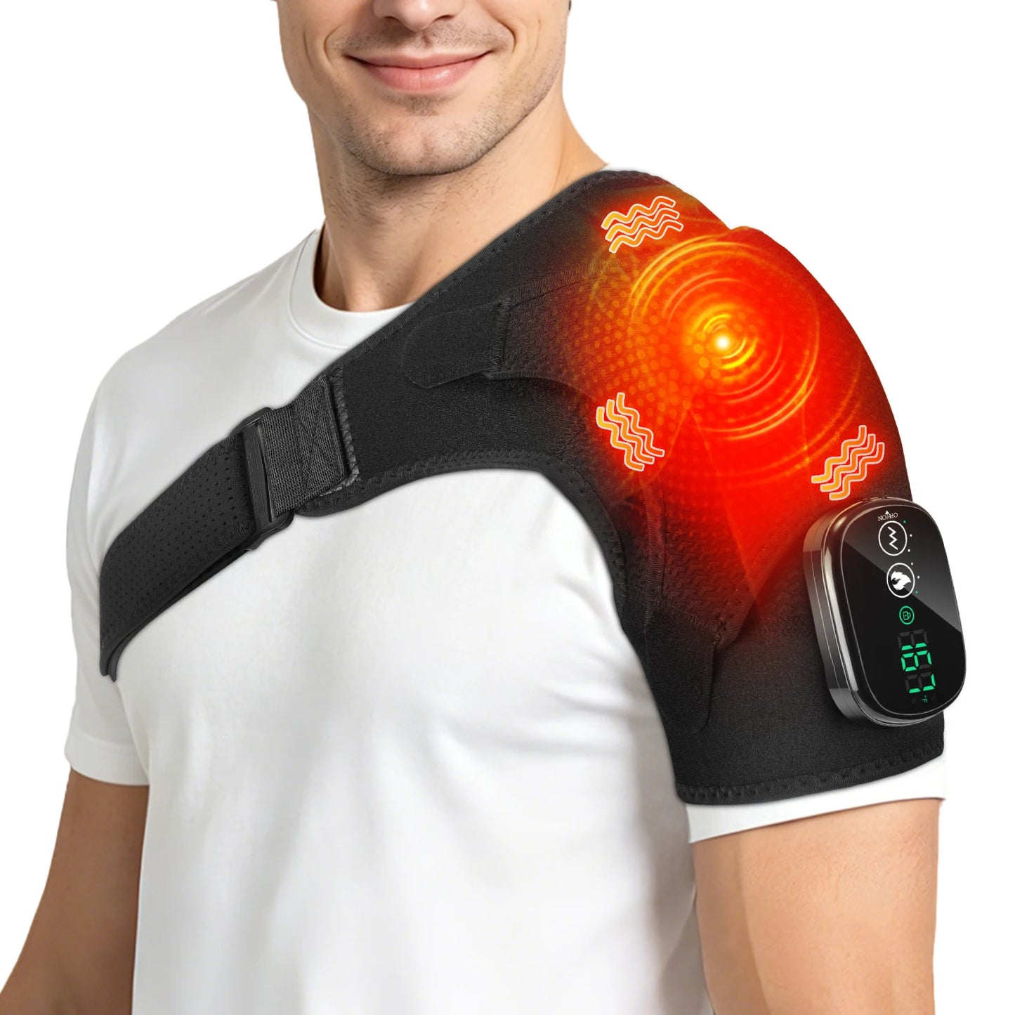 Cordless Electric Heated Shoulder Protector Vibration