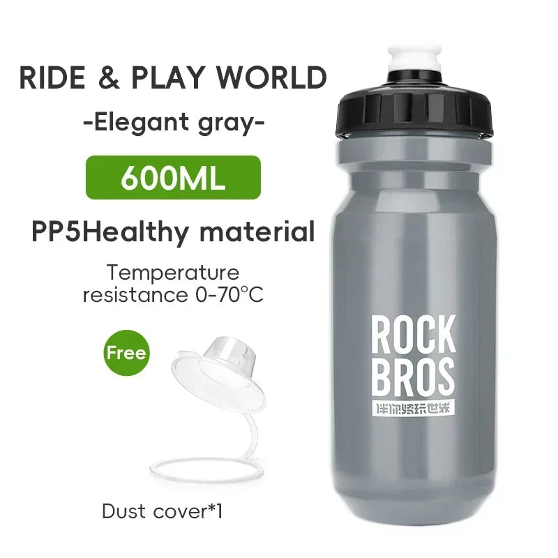 ROCKBROS Bicycle Water Bottle With Dust Cover