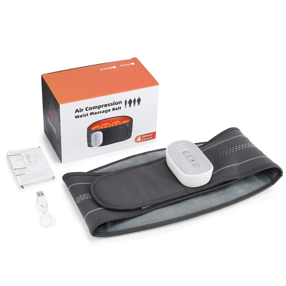 Cordless Heating Waist Belt with 3 Airbag Decompression