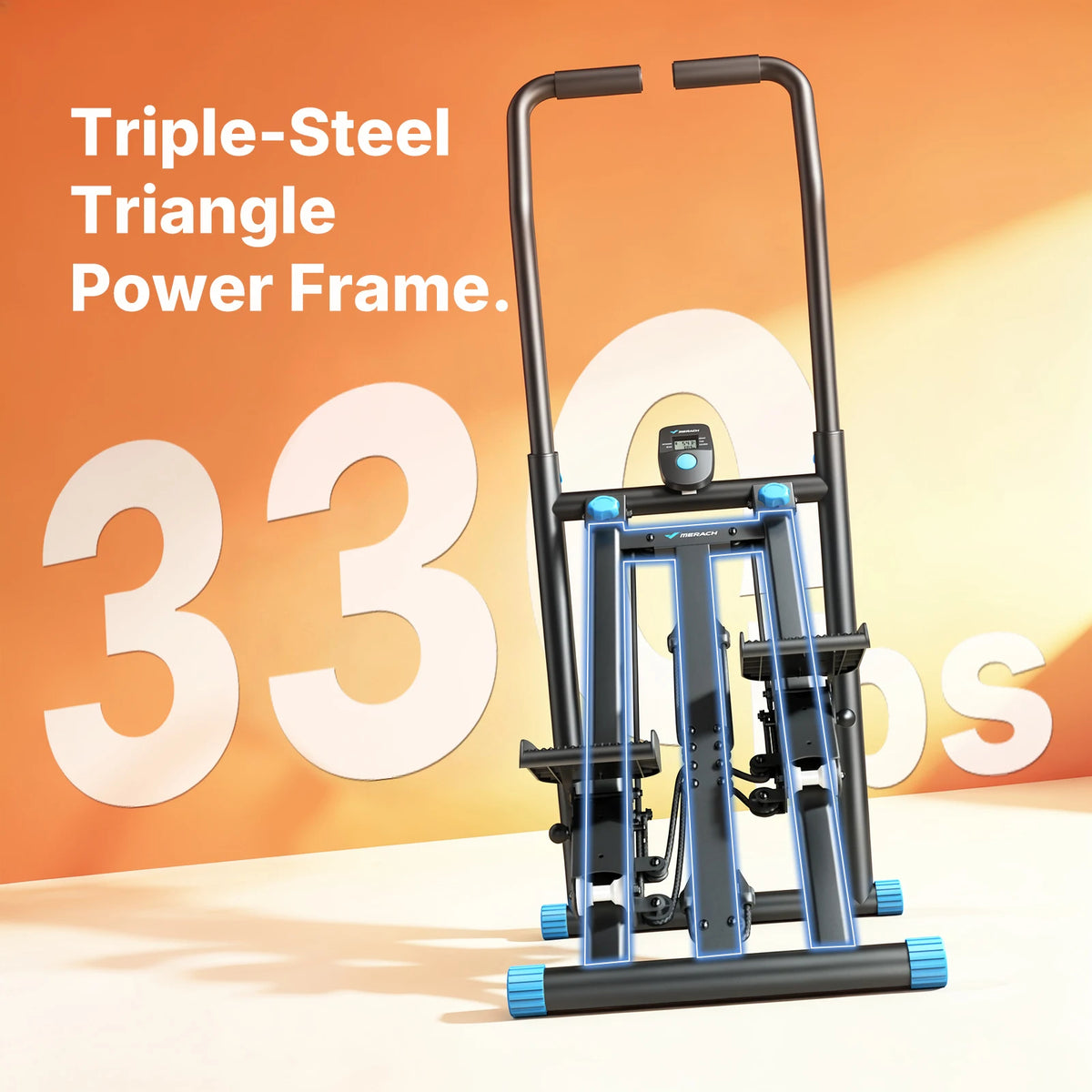 MERACH Stair Stepper Foldable Full Body Workout