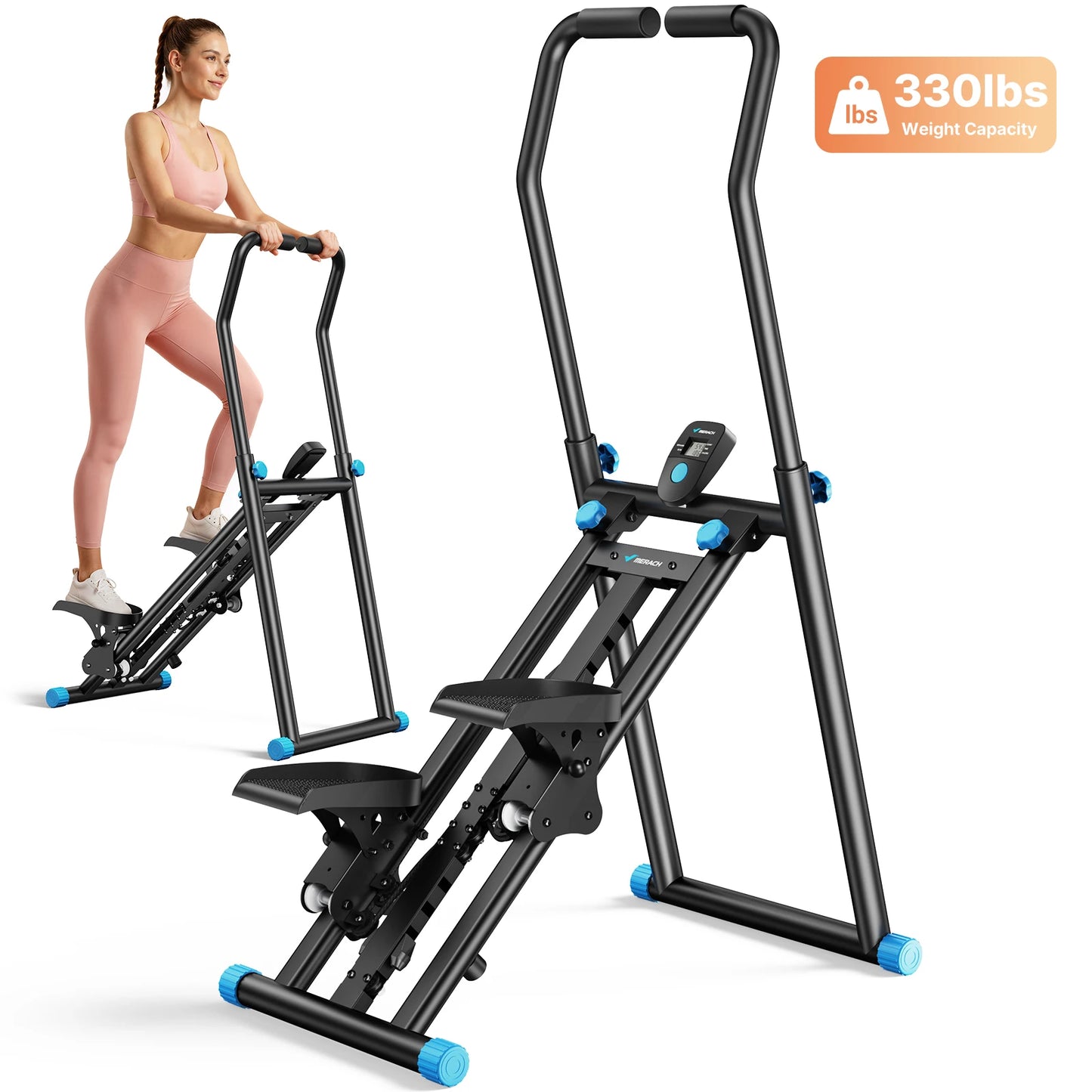 MERACH Stair Stepper Foldable Full Body Workout