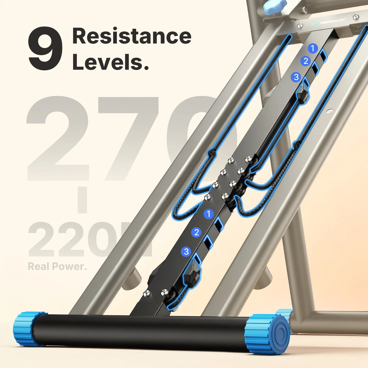 MERACH Stair Stepper Foldable Full Body Workout