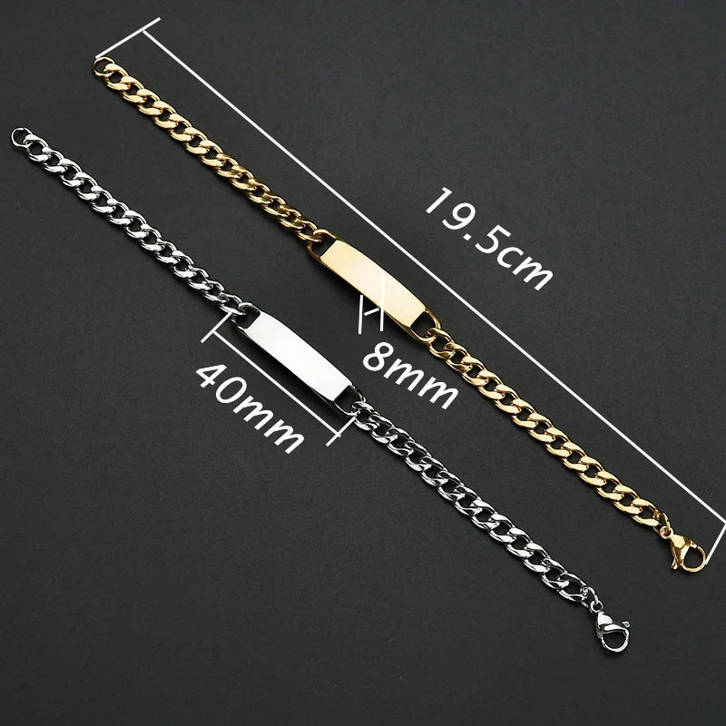 Letdiffery Personalized Eyes Photo Bracelets