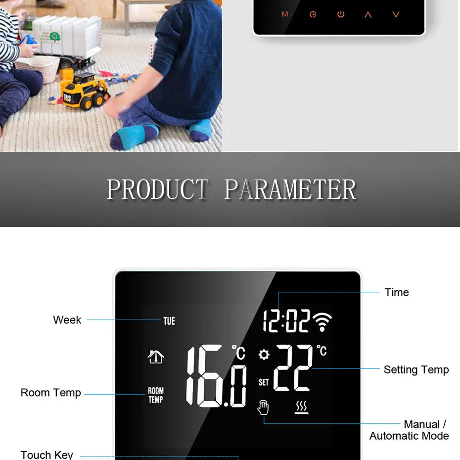 AVATTO WiFi Smart Thermostat Electric Heating