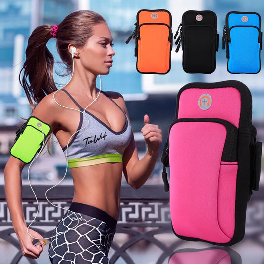 Sport Running Arm Bag Fitness Arm Band Bag Pouch
