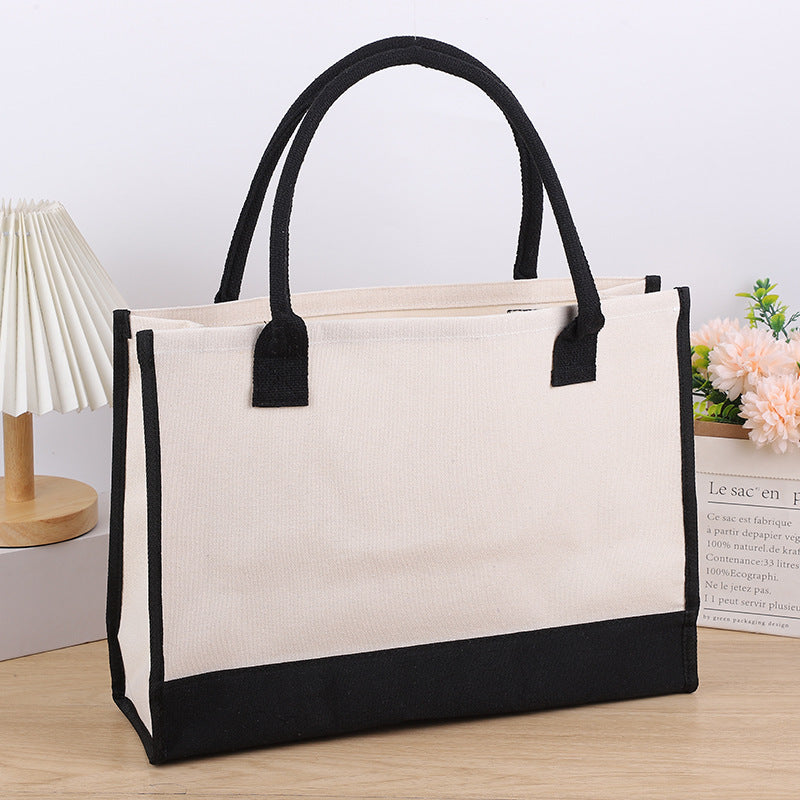 Canvas Tote Bag Letter Birthday Wedding Gift Personalized