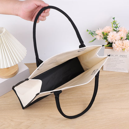 Canvas Tote Bag Letter Birthday Wedding Gift Personalized