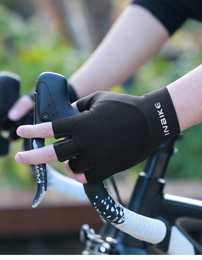 INBIKE Half Finger MTB Cycling Gloves Summer