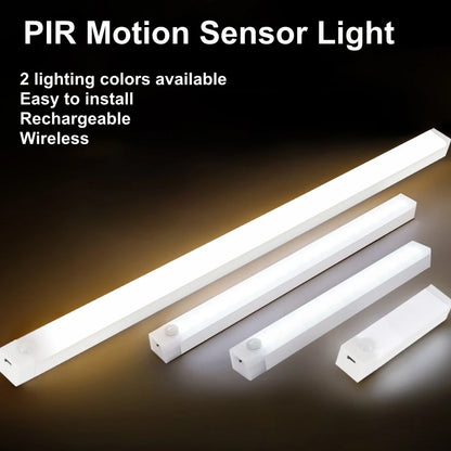 Wireless USB Rechargeable Motion Sensor LED