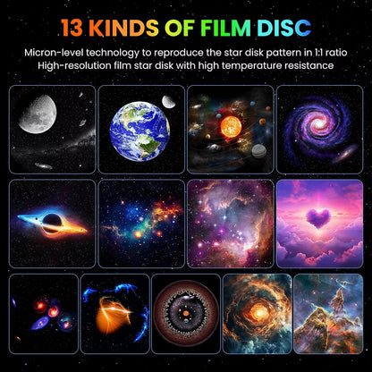 PRO Upgrade HD Galaxy Projector , Timer Funtion