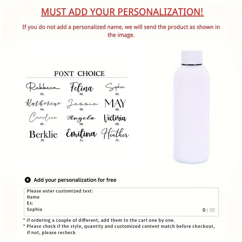 Custom Mother’s Day Thermos Large Vacuum