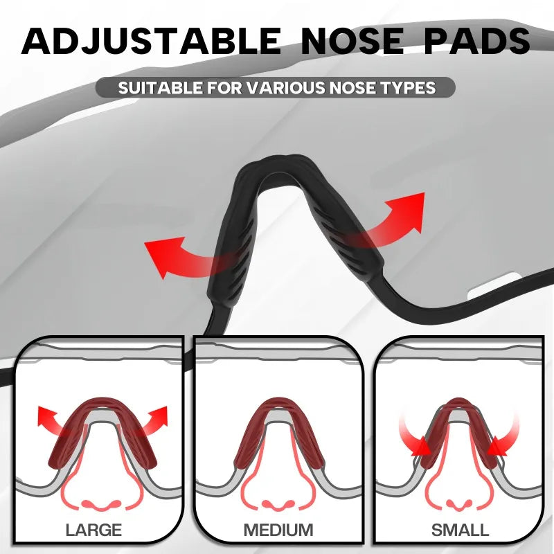 BUCKLOS Polarized Cycling Glasses UV400 Road