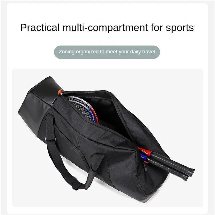 Badminton bag print logo Large-capacity Sports Fitness