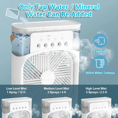New 3 In 1 Fan AIr Conditioner Household