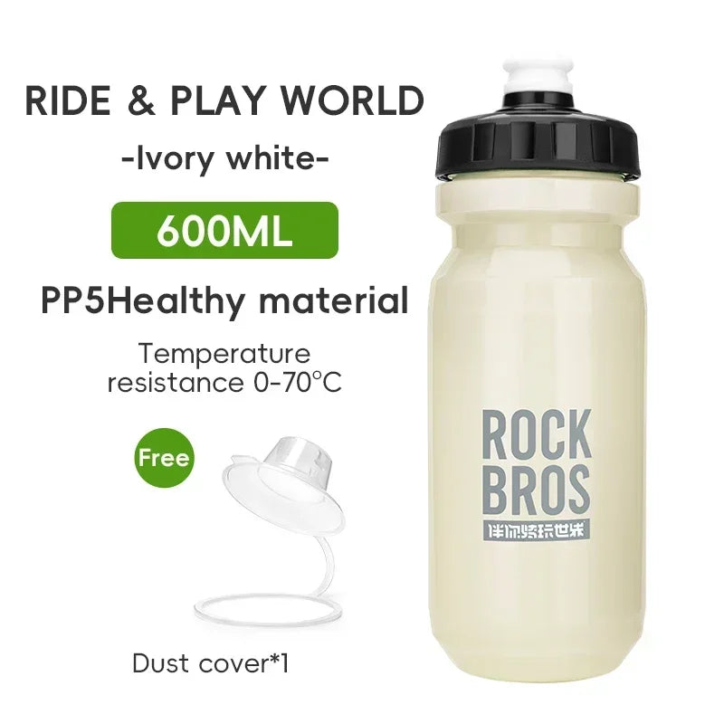 ROCKBROS Bicycle Water Bottle With Dust Cover