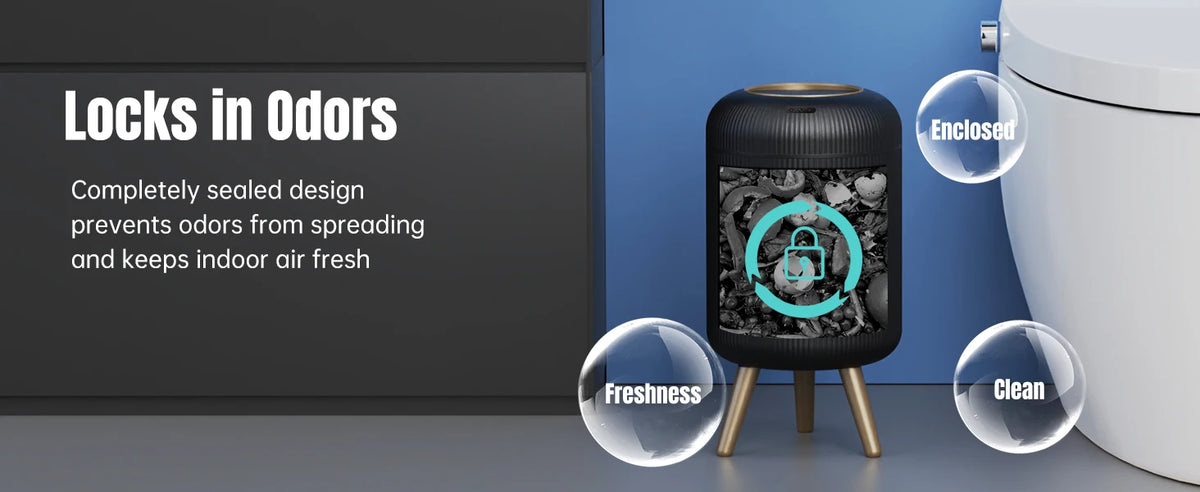 New Smart Dustbin with Lid Automatic Sensor