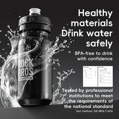 ROCKBROS Bicycle Water Bottle With Dust Cover
