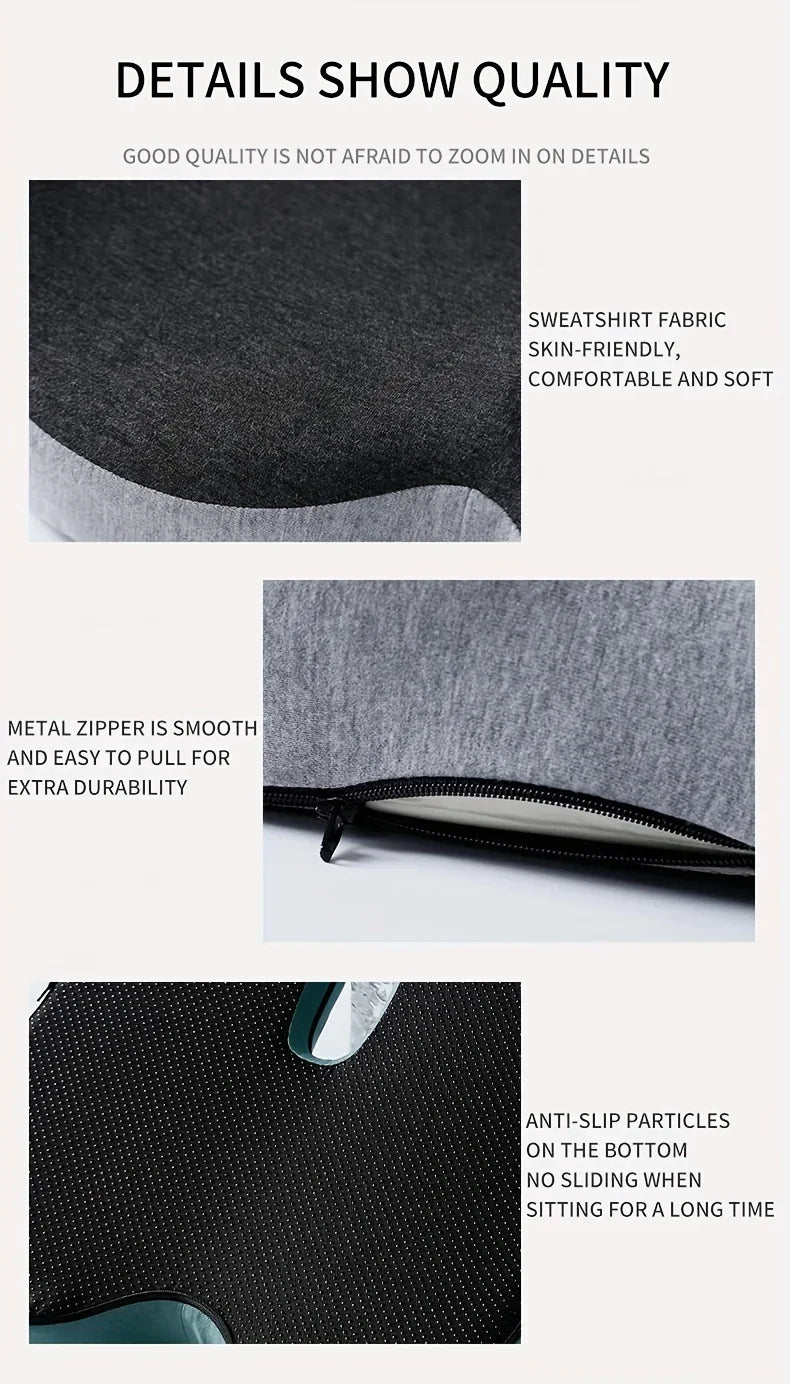 Contoured Ergonomic Lumbar Back Support Seat