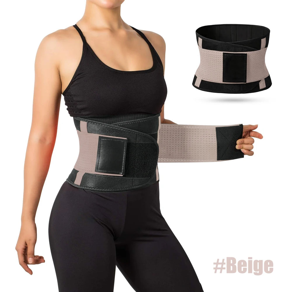 Lumbar Support Belt Lower Back Brace Abdominal