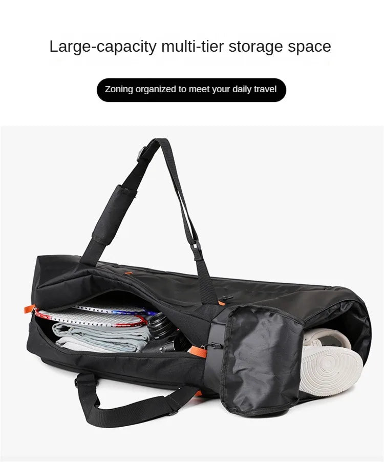 Badminton bag print logo Large-capacity Sports Fitness