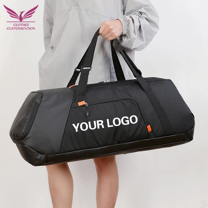 Badminton bag print logo Large-capacity Sports Fitness