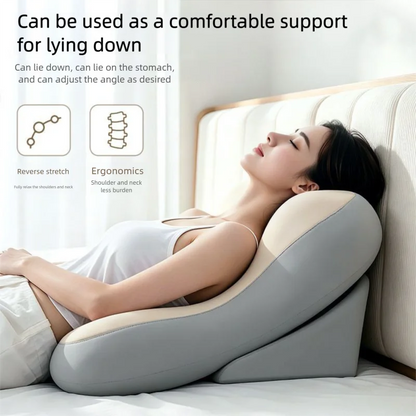 Bed cushions and pillows, ergonomic pillows for neck