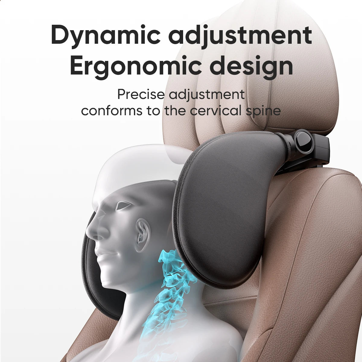 Ergonomic 360° Adjustable Auto Cervical Pillow