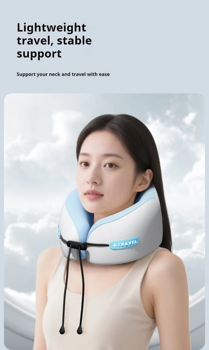 U Shaped Memory Foam Neck Pillows Soft Travel