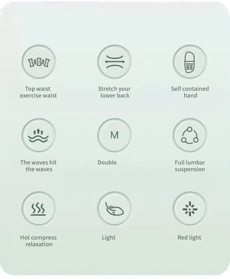 Electric Lumbar Traction Device Massager