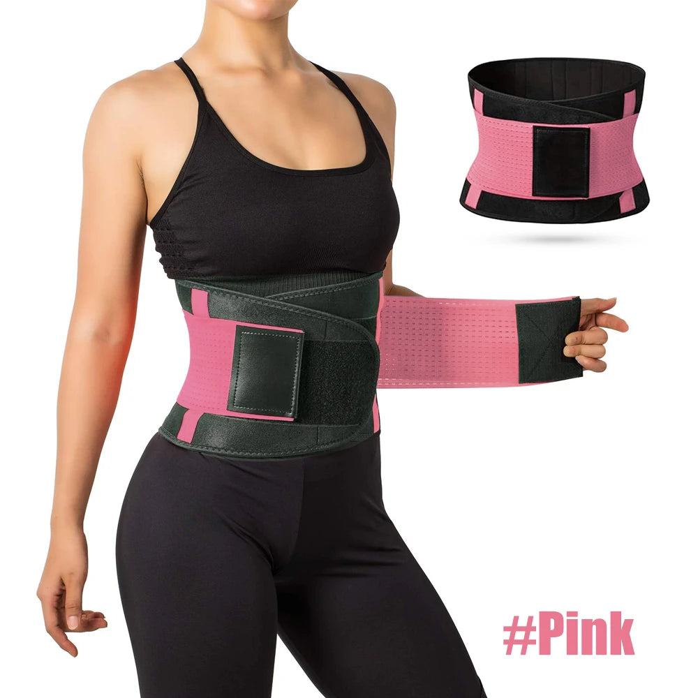 Lumbar Support Belt Lower Back Brace Abdominal