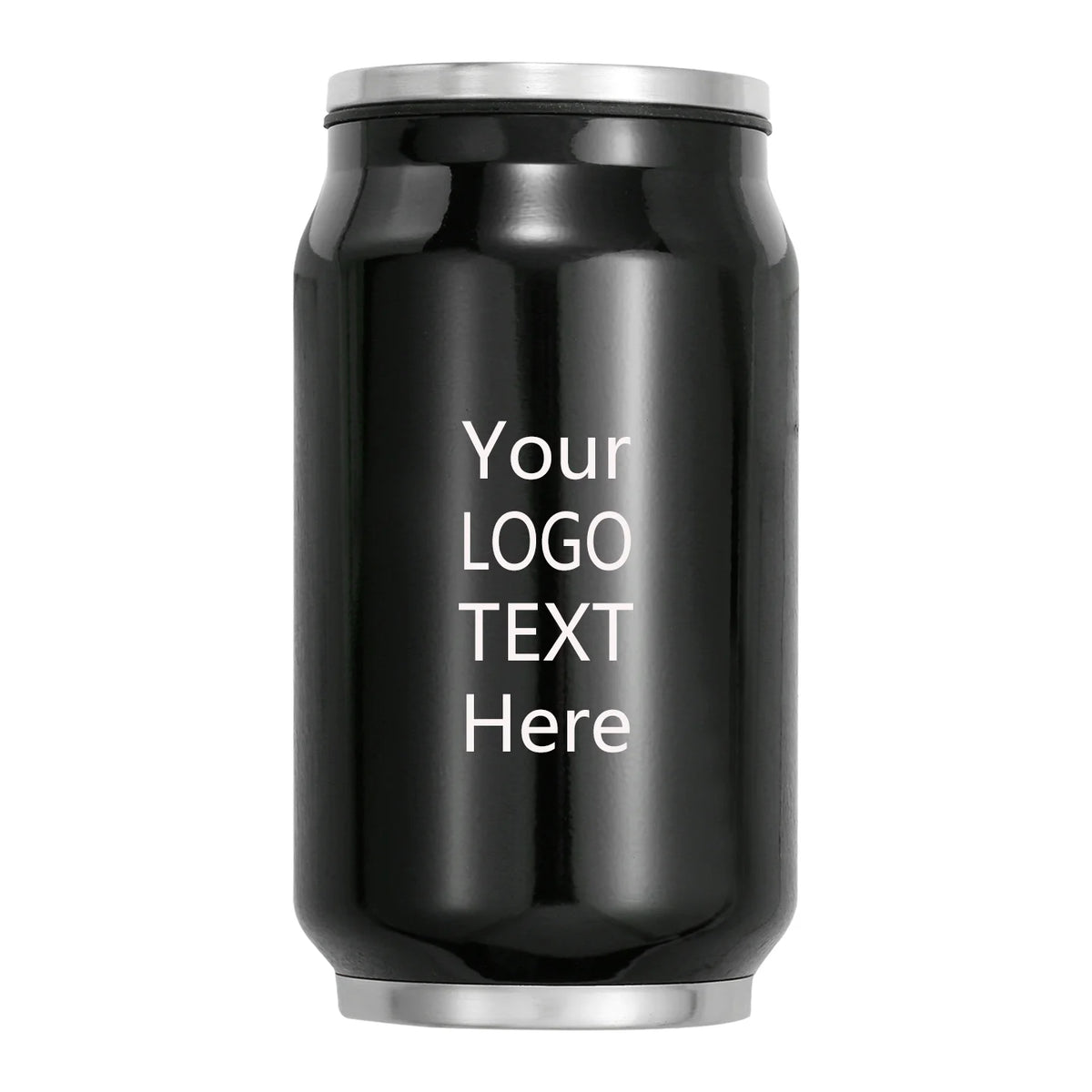 Custom LOGO Name Coffee Thermos Cup Water Bottle