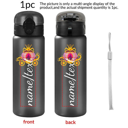 1pc Customized Cartoon Sports Water Bottle