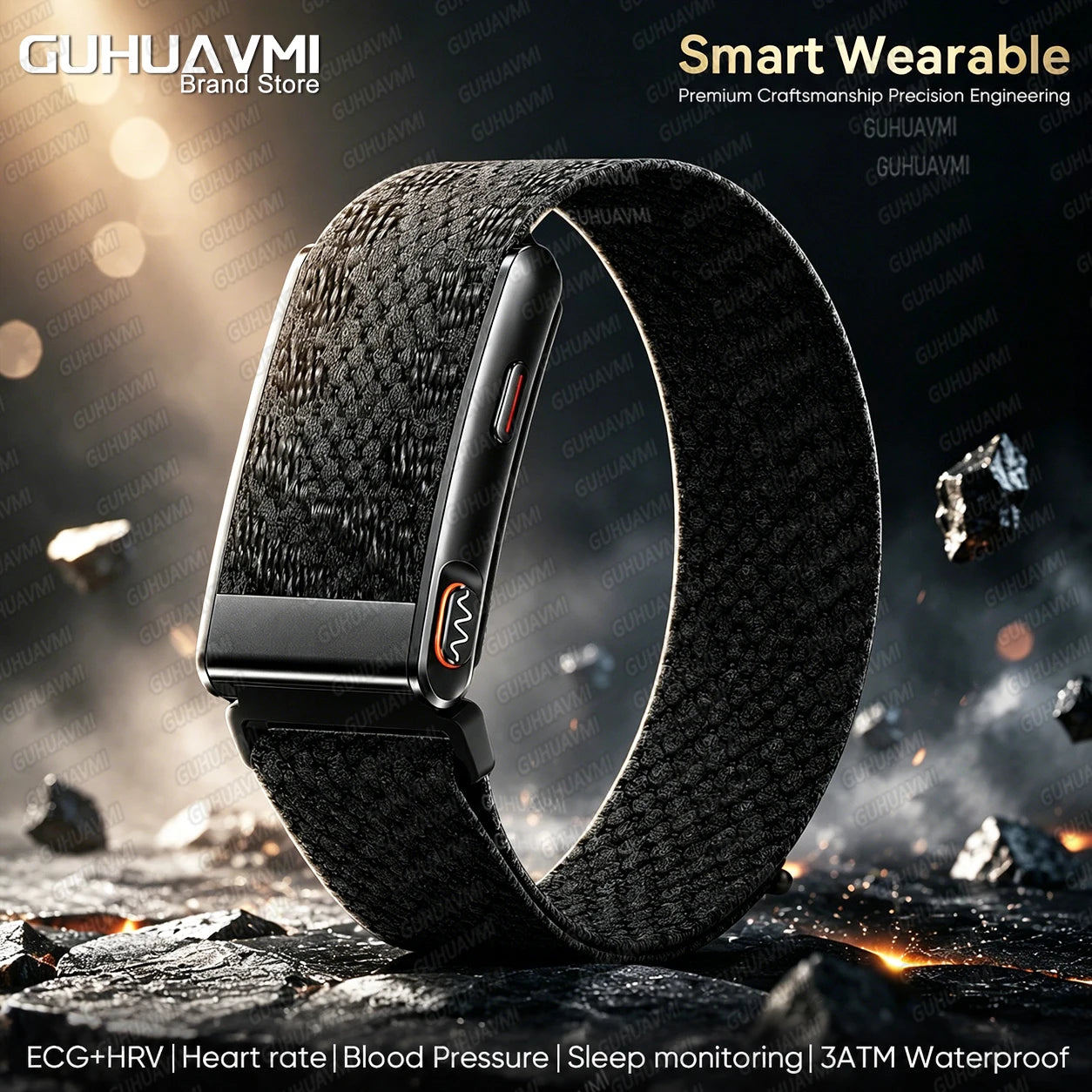 New Fitness Tracker ECG Heart Rate Smart Bracelet