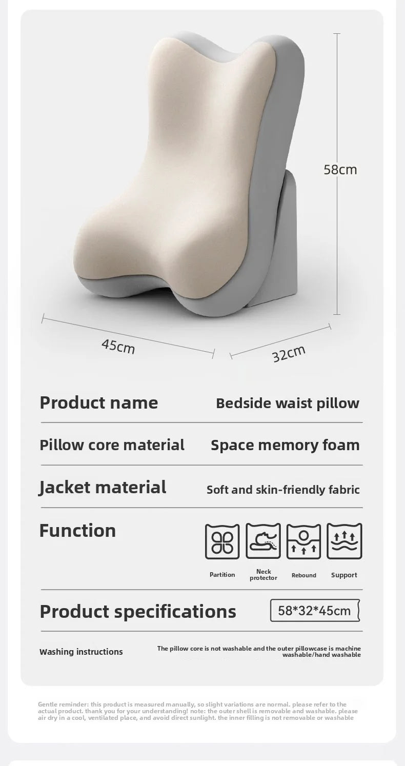 Bed cushions and pillows, ergonomic pillows for neck