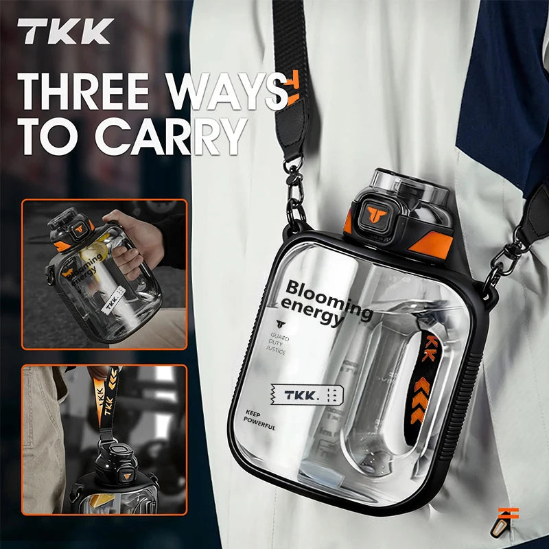 TKK 1/1.6/2L Sports Water Bottle TRITAN Large Capacity