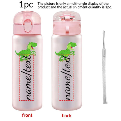 1pc Customized Cartoon Sports Water Bottle