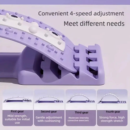Ergonomic Design Back Massager Adjustable