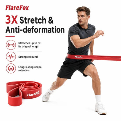 FlareFox Multiple Resistance Bands Set Pull-up