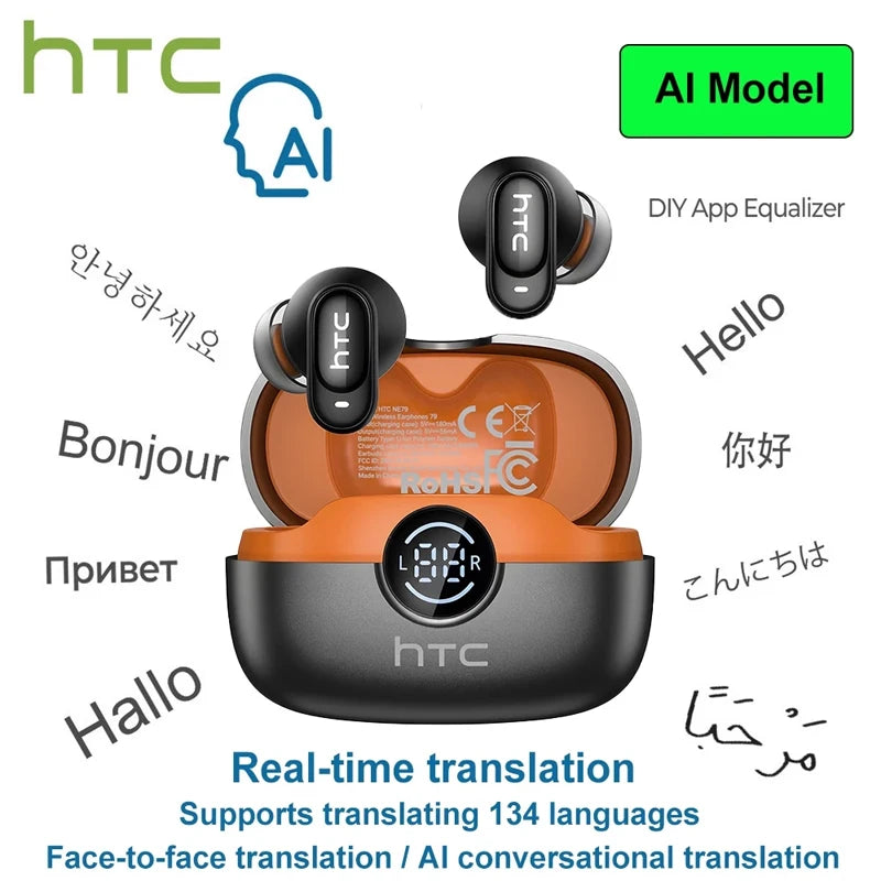 HTC NE79 Real Time Translation Earphone Bluetooth