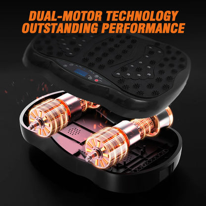 Full-Body Vibration Platform Exercise Machine Training