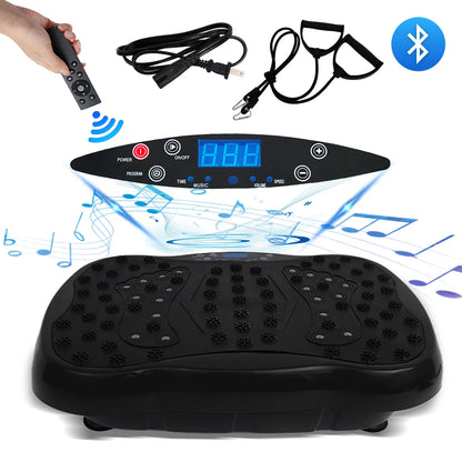 Full-Body Vibration Platform Exercise Machine Training