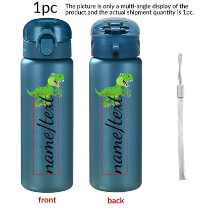 1pc Customized Cartoon Sports Water Bottle