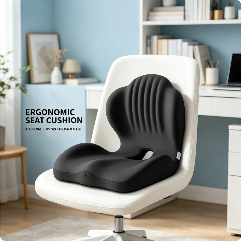 Ergonomic Memory Foam Seat Cushion