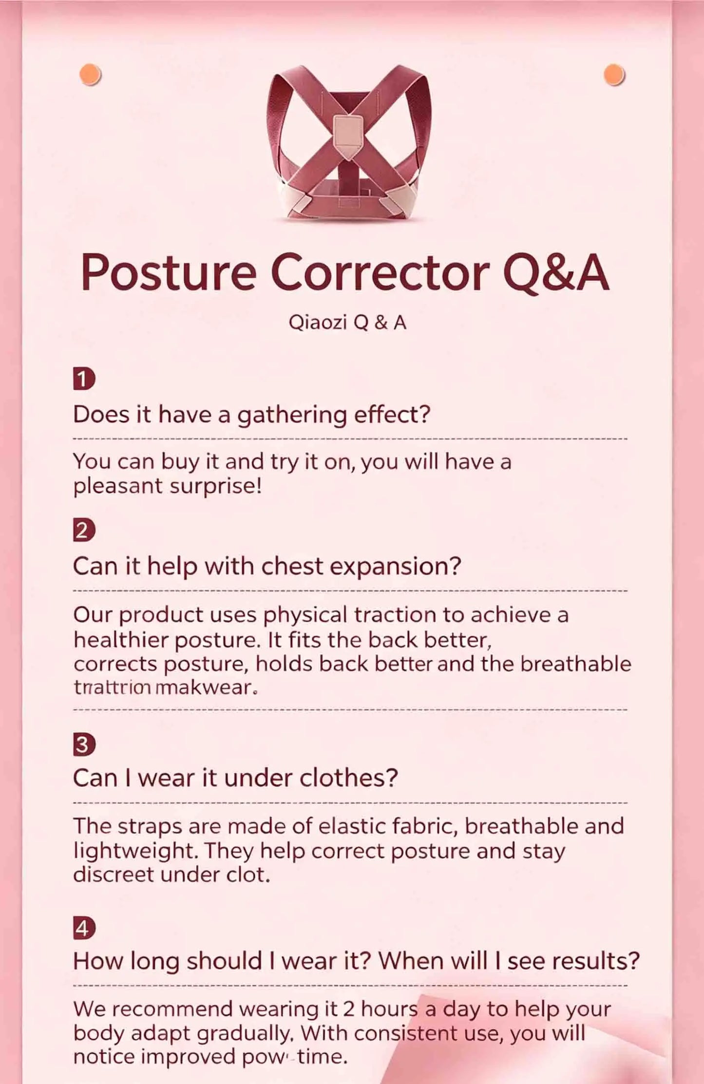 Hunchback Corrector for Adult Invisible Posture