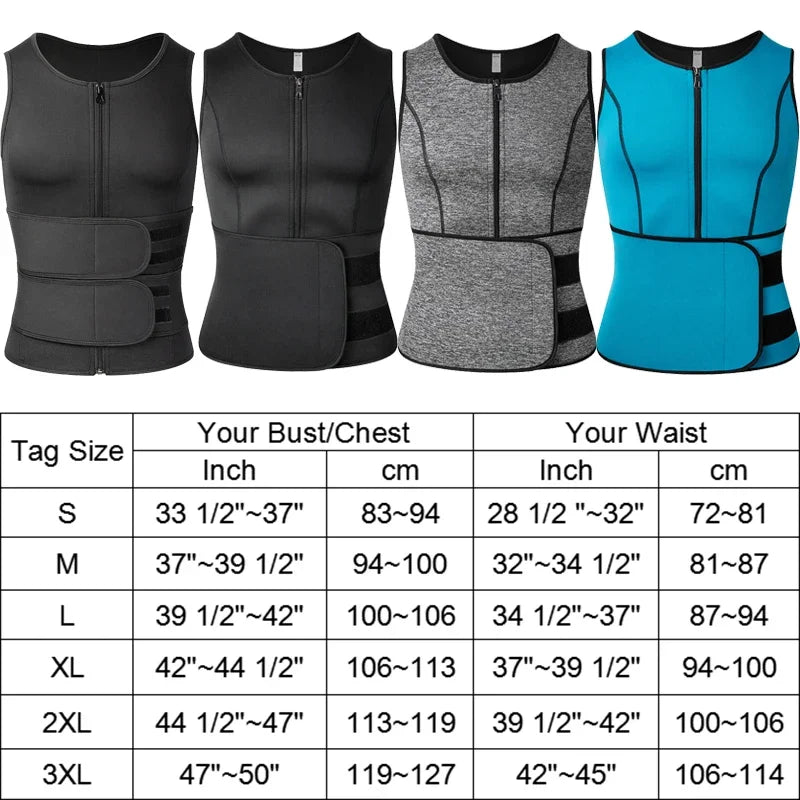 Men Back Waist Posture Corrector Adjustable