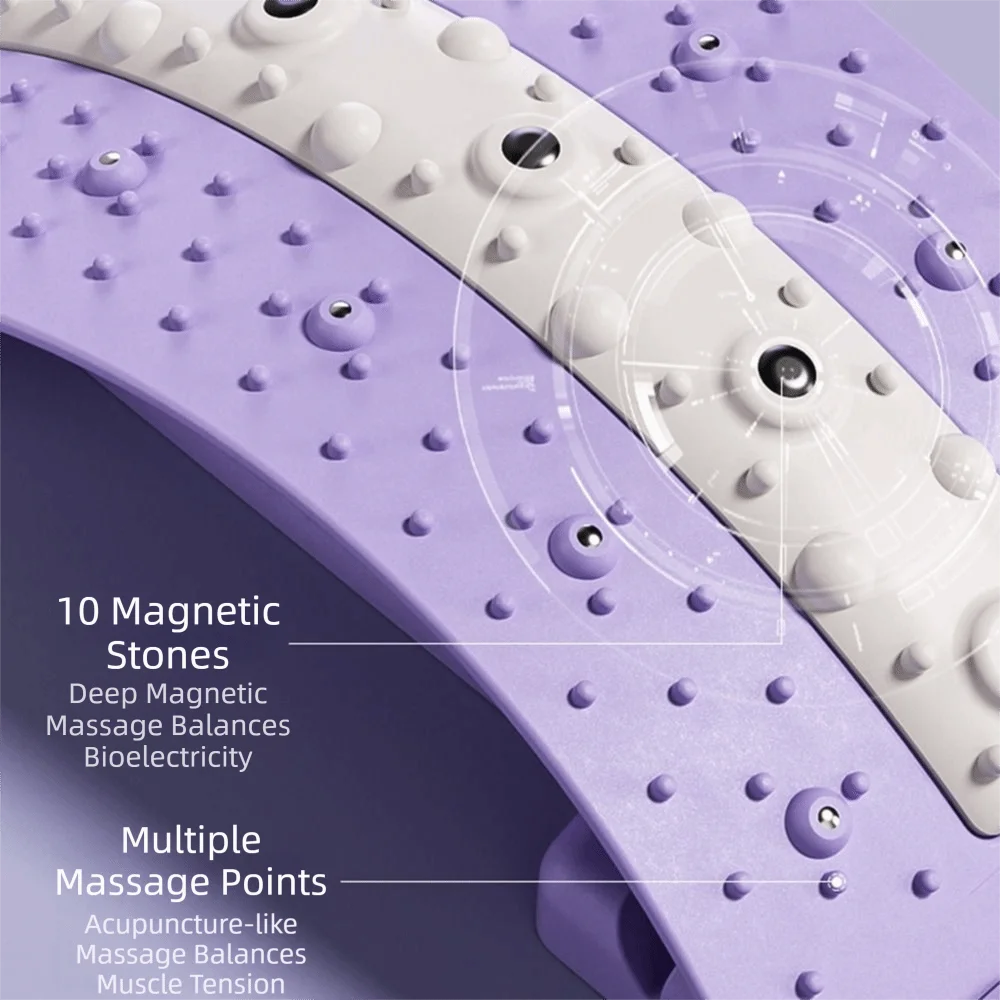 Ergonomic Design Back Massager Adjustable