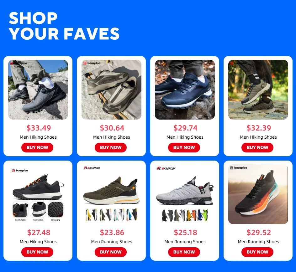 Baasploa Men Football Shoes New Arrival
