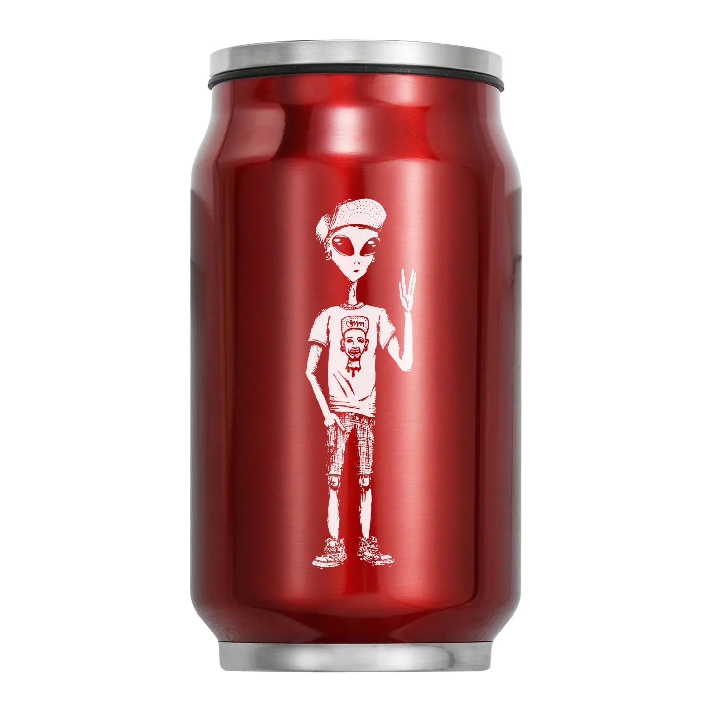 Custom LOGO Name Coffee Thermos Cup Water Bottle