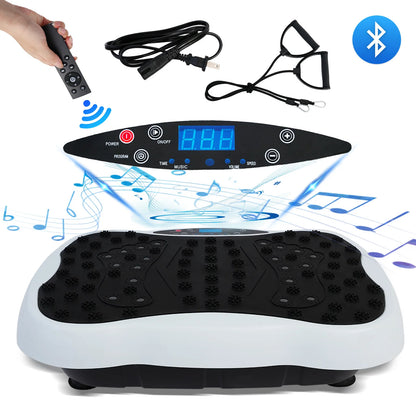 Full-Body Vibration Platform Exercise Machine Training