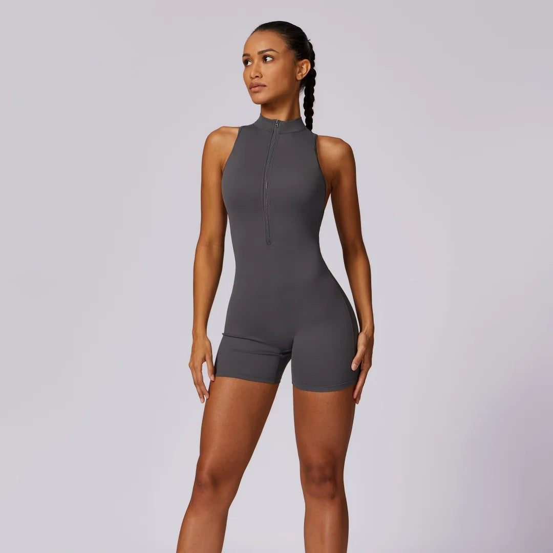 Solid Soft Backless Back Waist Scrunch Yoga